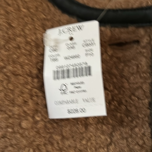 BNWT Petite cropped sherpa lady jacket - Picture 5 of 5